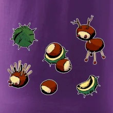 Kaštanová zvířátka - obdelník