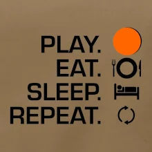 Hokejbal - Play eat sleep repeat