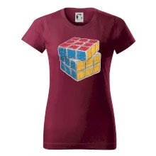 Rubikova kostka kreslená