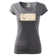 Mapa Báňské dráhy z Moravské Ostravy do Doubravy