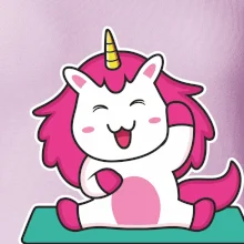 Yoga veselý jednorožec