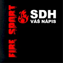 SDH nápis (oheň, firesport, název sboru - vlastní nápis) SDH nápis (oheň, firesport, název sboru - vlastní nápis)