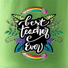 Barevné tužky best teacher ever