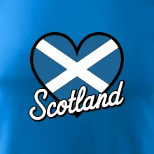 Scotland Srdce s vlajkou
