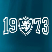 Narozeninový motiv - znak - 1973