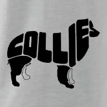 Border kolie písmo v těle