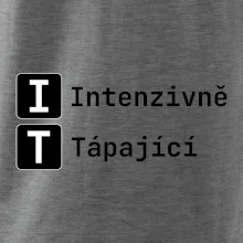 IT Nápis Intenzivně Tápající