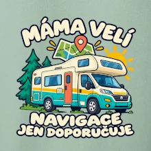 Máma velí navigace jen doporučuje rodinný karavan