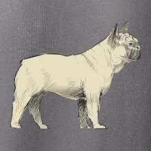 Vintage French bulldog