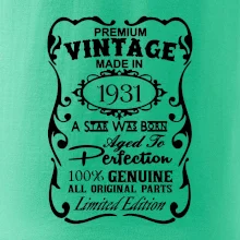 Vintage Etiketa - 1931