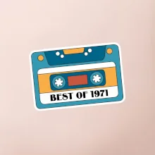 Narozeniny kazeta Best of 1971