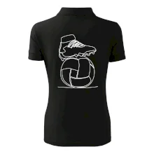 Fotbalový míč kopačka jedním tahem