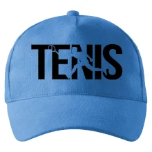Tenis nápis silueta