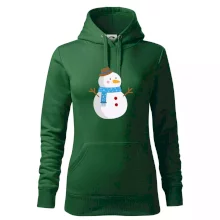 Sněhulák se šálou