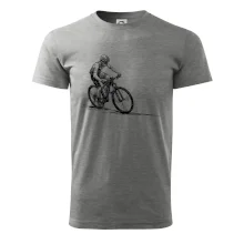 MTB kreslený cyklista MTB kreslený cyklista