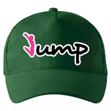 Jump - nápis a panáček