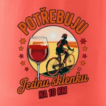 Potřebuju jednu sklenku na 10km