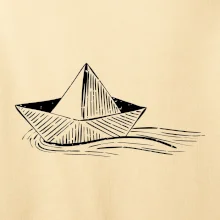 Letní romance - papírová loďka