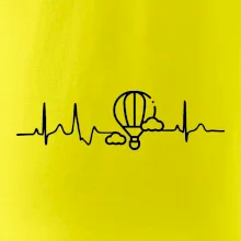 EKG létání balonem