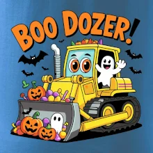 Halloweenský boo dozer
