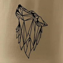 Geometrie - vlk - vyjící