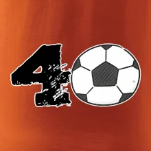 Fotbal kulaté narozeniny 40