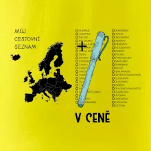 Můj cestovní seznam - Evropa