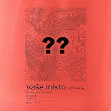 Vaše místo - vrstevnice v obdélníku