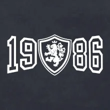 Narozeninový motiv - znak - 1986