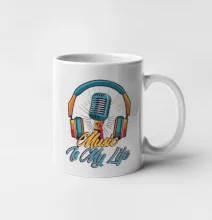 Music is my life sluchátka