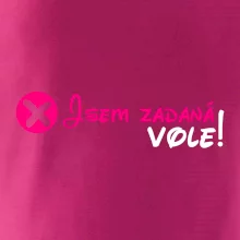 Jsem zadaná! Vole!