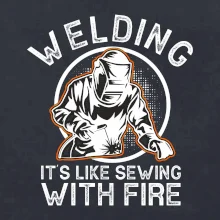 Welding its like sewing with fire