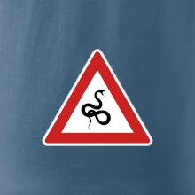 Dopravní značka - Pozor had