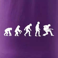 Evoluce kytarista - klečící