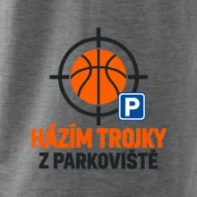 Házím trojky z parkoviště