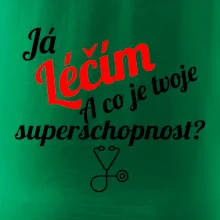 Já léčím - tvoje superschopnost? Šikmý nápis
