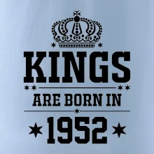 Kings are born in 1952