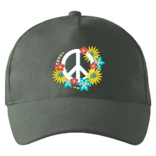 Peace symbol abstraktní