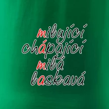 Milující chápající milá laskavá