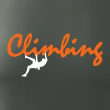 Climbing psací text