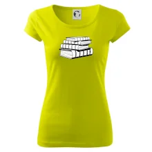 Knihy černobílé na sobě