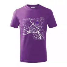 Praha - 14100 mapa s vodními toky