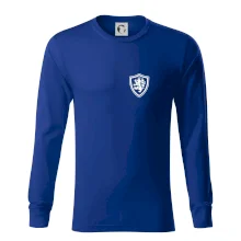 Český lev erb na prsu a na zádech