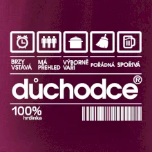 Čárový kód důchodce