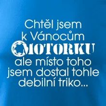 Chtěl jsem dostat motorku - Vánoce