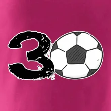 Fotbal kulaté narozeniny 30