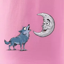 Parové triko - Vlk a měsíc