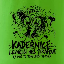 Kadeřnice levnější než terapeut - kreslené