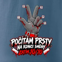 Řezník počítám prsty na konci směny