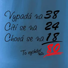 Vypadá, cítí se, chová se - 80 let